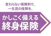 変わらない保険料で、一生涯の保障を。かしこく備える終身保険