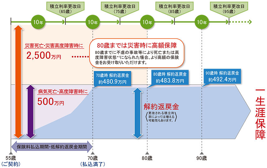 「500万円コース」（BC3プラン）ご契約例