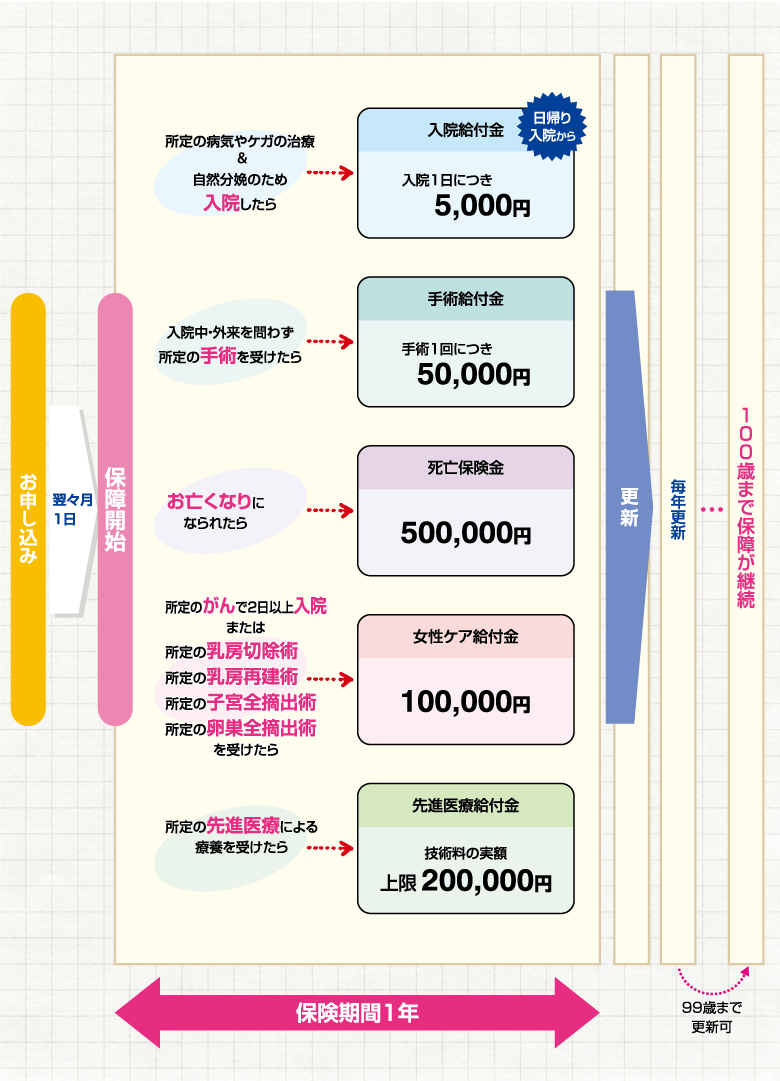 保障のしくみ