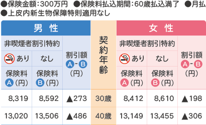 割引後の保険料例