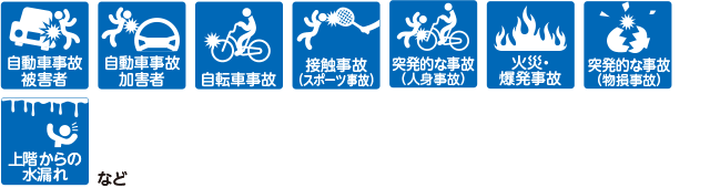 特定偶発事故の例