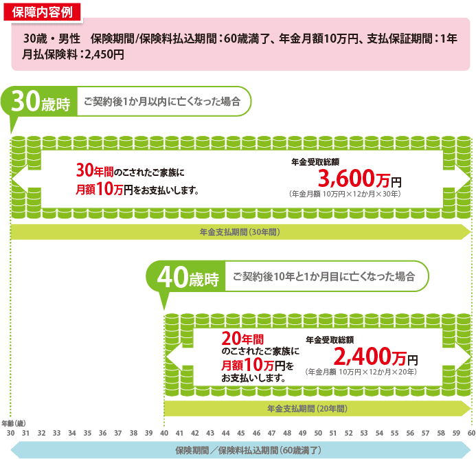 保障内容例