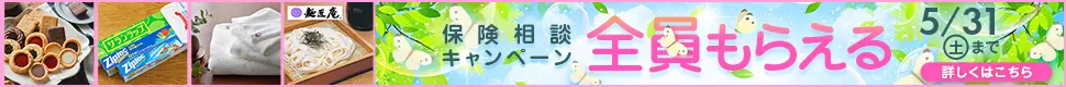 キャンペーン実施中