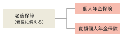 老後保障の図
