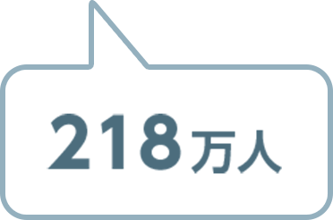 218万人