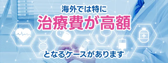海外では特に治療費が高額となるケースがあります