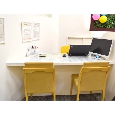 保険deあんしん館 イオン茅ヶ崎中央店 相談スペース
