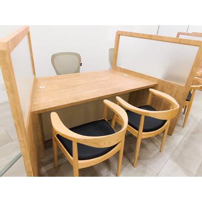 保険見直し本舗 高松オルネ店 相談スペース